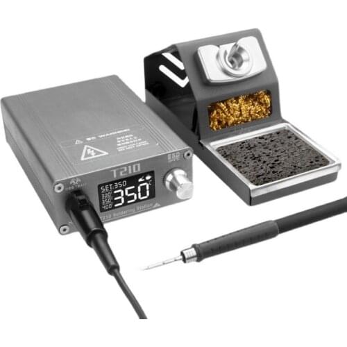 OSS T210 Soldering Station Rapid Warming Automatic Sleep 2S Melting Tin Mobile Phone Repair Universal C210 Series Soldering Tips