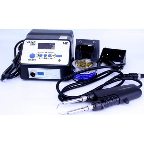 YIHUA 938D Soldering Station with LED Display Solder iron with High Power Tweezers Smart Repair Rework 220V 110V