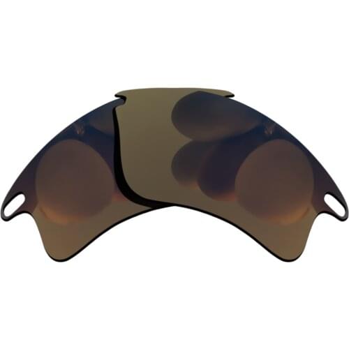 Polarized Sunglasses Replacement Lenses for-Fast Jacket XL Frame - Copper