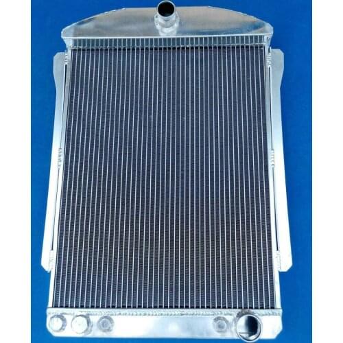 56MM ALUMINUM ALLOY RADIATOR FIT FOR CHEVY CAR STREET ROD AUTO 1940-1941 40 41