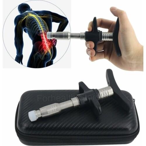 Manual Chiropractic Gun Adjusting Bone Tools Correction Spina Cervical Therapy Massager Body Relaxation 2021 New