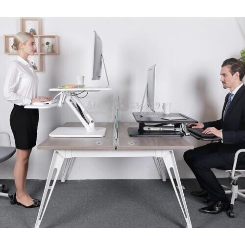 5%Lift Table Notebook Monitor Computer Benchtop Increase Table Portable Foldabl Table For Laptop Desk