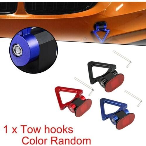 Universal ABS Bumper Car Sticker Adorn Car Simulation ropes/Hook/Towing Bars Kit Hook Tow car Tralier tow strap/tow K8B4