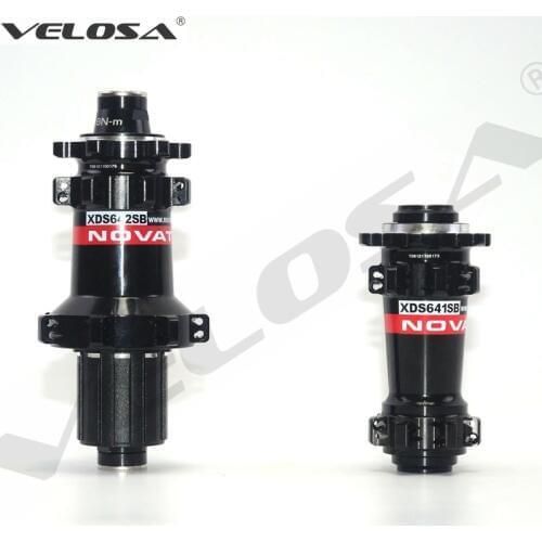 Novatec XDS641SB/XDS642SB AM/ENDURO MTB hubs,641/642 straight pull hubs with ABG anti-bite cassette body,15x100,12x142, 28 holes