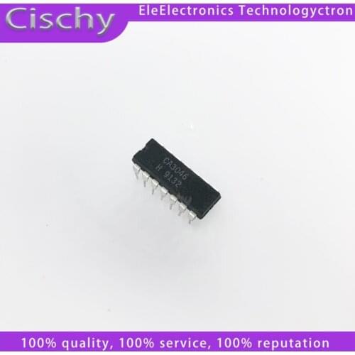 10pcs CA3046 DIP14 CA3046E DIP-14 3046E DIP CA3081E CA3081 CA3086E CA3086 CA3096CE CA3096E CA3096