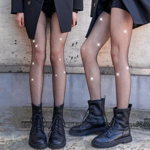 Jeseca New Sexy Women Fishnet Transparent Tights Female Mesh Stockings Party Nightclub Skinny Pantyhose Ladies Black Tight