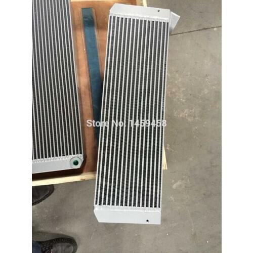 Free shipping 1613836600 water-cooled air cooler oil cooler for GA22-350 air compressor part
