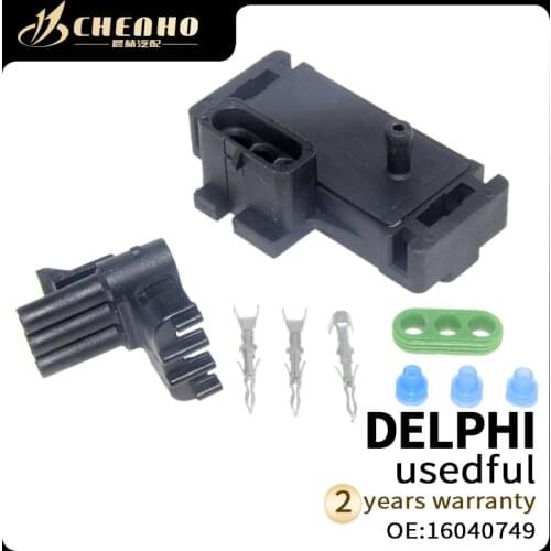 CHENHO BRAND NEW 3 Bar MAP manifold absolute pressure sensor for GM Delphi Cadillac Chevrolet Pontiac Buick 12223861 16040749
