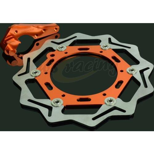 CNC 270MM Motorcycle Front Floating Brake Disc & Caliper Bracket Adapter For KTM XCW 400 450 530 SXF450 EXC 450 XCF450 SXF505