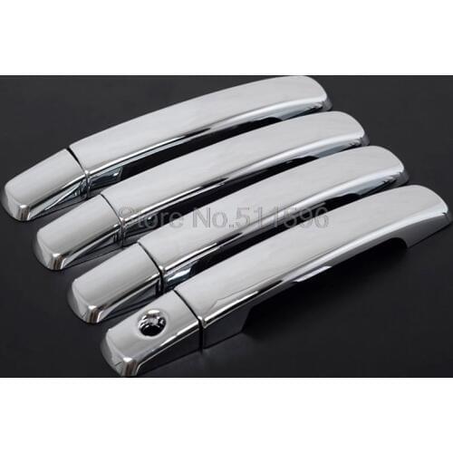 Fit For Nissan Qashqai Dualis 2007 To 2011 Door Handle Cover Trim Side Door Door Handle Catch Cover Molding Trim 8 PCS/ Set