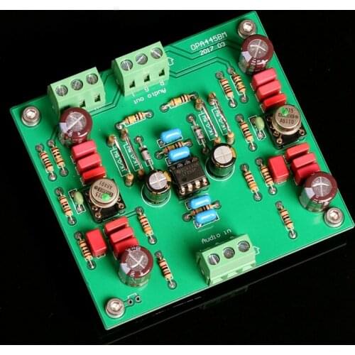 High Pressure Gold Sealed OP Amp Dual Channel Preamplifier Board Finished Preamp Amplifier OPA445BM