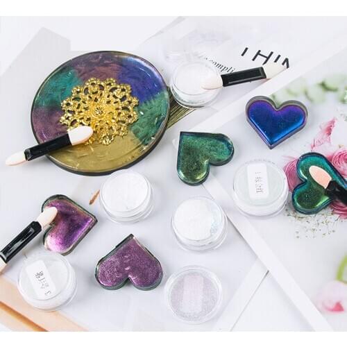 UV Resin Discoloration Powder Light luxury style Modeling Epoxy Mold DIY Filling For DIY Accessories Jewelry