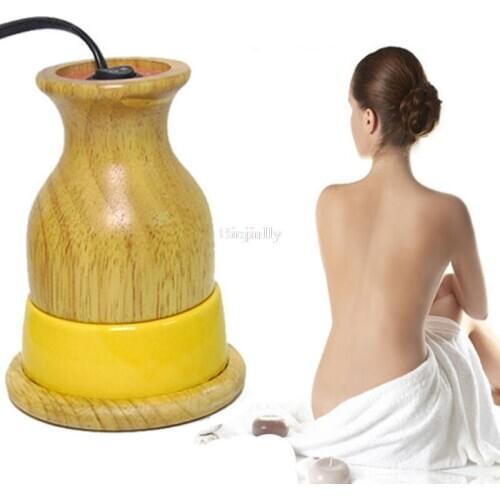Health Care Far Infrared Electric Meridian Therapy Beauty GuaSha Moxa Steam Massage Moxibustion Pushed Back Massager Traditional
