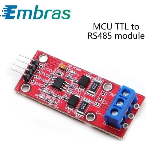 1Pcs MAX3485 Single Chip Microcomputer TTL To RS485 Module MCU Development Accessories 485 To Serial Port UART Level Conversion