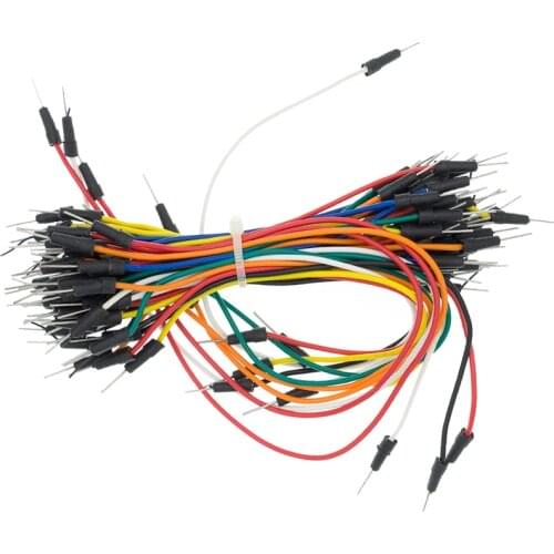 10set=650pcs Jump Wire Male to Male Jumper Wire for Arduino Breadboard