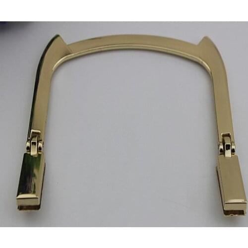 10pcs/lot Luggage hardware accessories DIY bag accessories Light gold bag Hold the handle