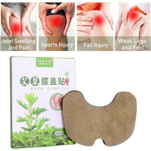 12Pcs Knee Plaster Sticker Wormwood Extract Knee Joint Ache Pain Relieving Rheumatoid Arthritis Patch
