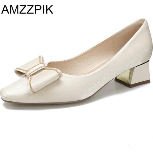 Женская осенняя обувь AMZZPIK China At AliExpress