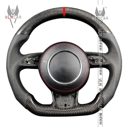 Private Custom Carbon Fiber Steering Wheel for Aud i A1 A3 A4 A5 A6 A7