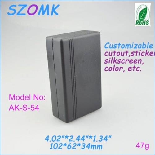 10 pieces a lot, electric box distribution enclosure 102*61*31mm abs distribution box electric enclosure abs plastic enclosure