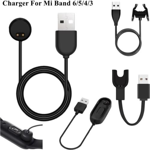 Charger Cable for xiaomi mi band 5/4/3 smart wristband Charging Adapter Wire MiBand5 charger miband 4 mi band 3 USB charger