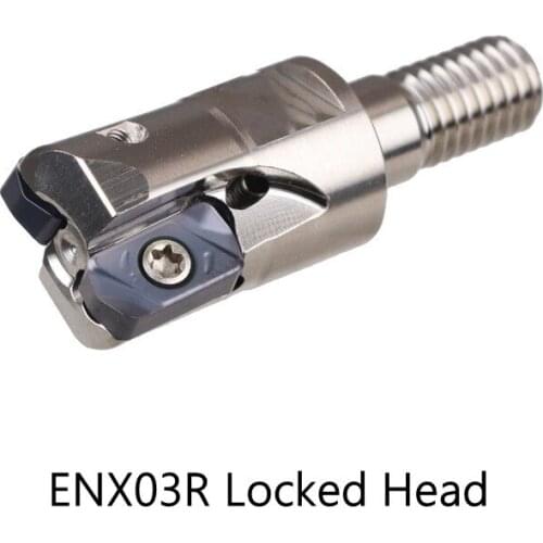 EXNO3R Carbide Insert Precision Machining Clamped Milling Cutting shoulder Milling Cutter Locked End Mill Head