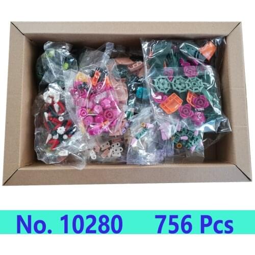 Ideas Series Building Blocks Flower Bouquet Compatible 10280 756Pcs Bricks