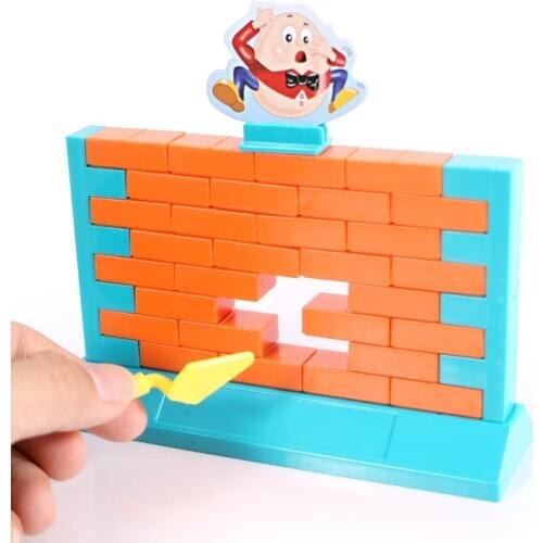 Wall Game Family Board Game Kids Toy Humpty Dumpty Wall Destroy funny Intelligent Birthday Christmas Gifts
