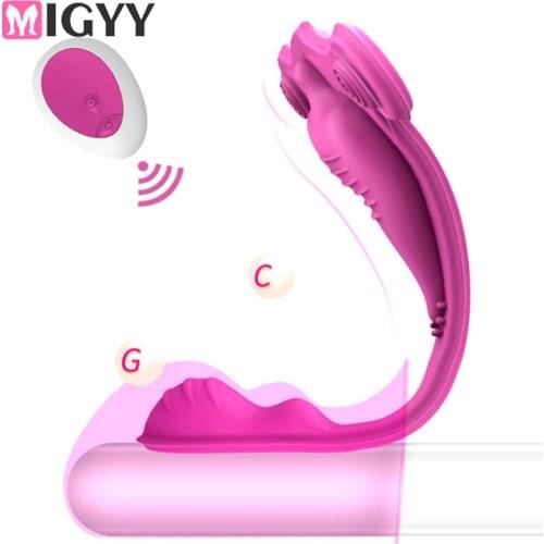 Invisible Wearable Dildo Vibrator for Women Masturbator Wireless Remote Control Vibrating Panties Orgasm Sex Toys for Couple