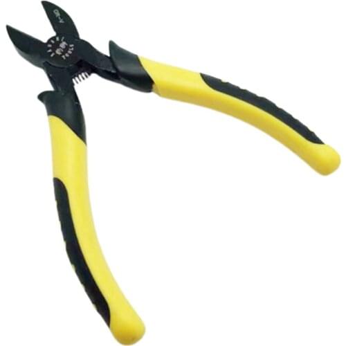 NEW Diagonal Pliers Labor Saving Spring Strong Shear Force And High Hardness Artificial Two Color Anti Slip Handle