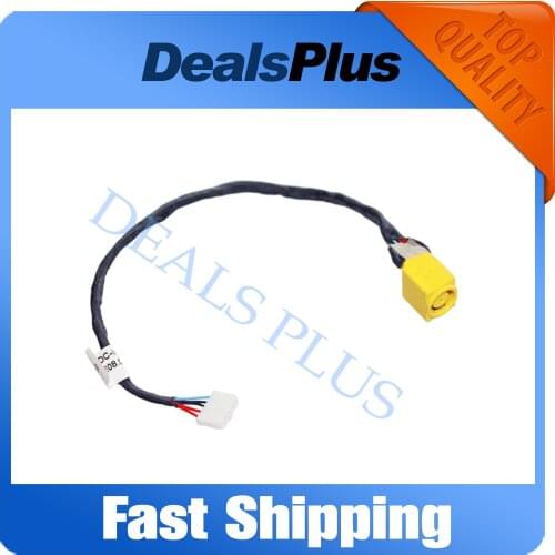 New DC Power Jack with Cable Socket For Lenovo B590 V580 V580A V580C B580 M590 50.4TE08.031 50.4TE08.021