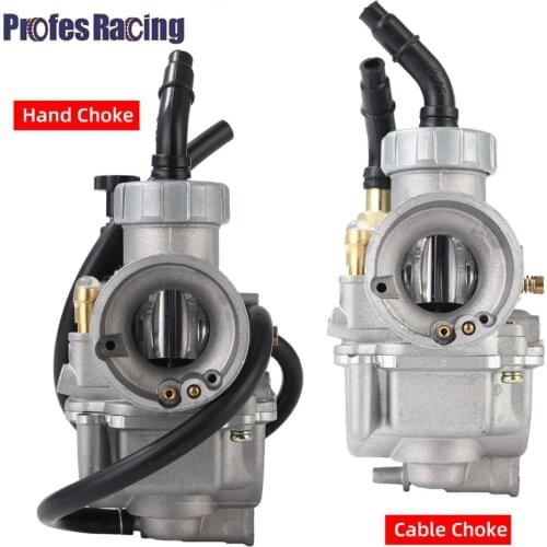 PE24 PE28 High Perfromance Carburetor Carb Manual/Auto Flat Slide For Racing Motorcycle Scooter ATV UTV Dirt Pit Bike