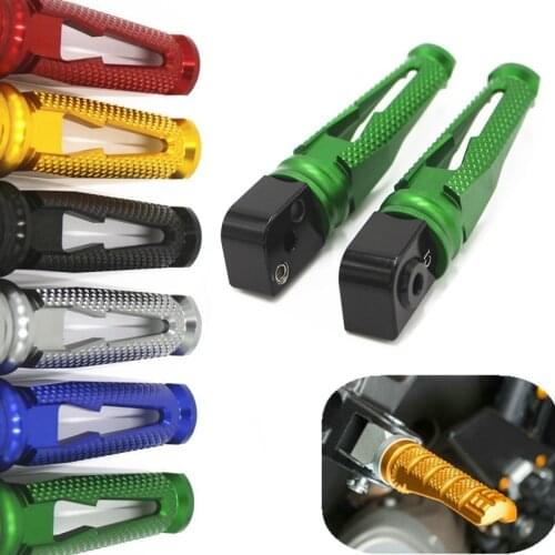 Front Foot Pegs Footrests for Yamaha YZF R6 R1 R1M / YZF-R1 YZF-R1M YZF-R6 / YZFR1 YZFR1M YZFR6 2017 2018 2019