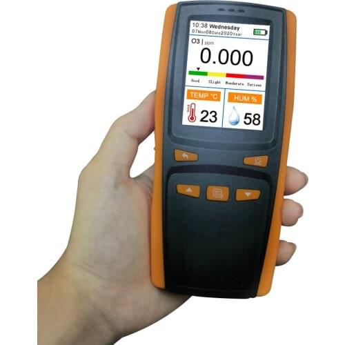 Portable Ozone Analyzer Multifunctional Intelligent O3 Ozone Meter Gas Detector Sensor Air Quality Pollution Monitor