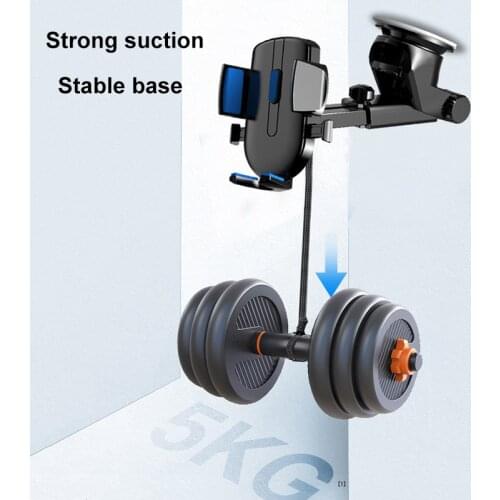 Adjustable Car Phone Holder Gravity Sensor 360 Rotation Auto Mobile Smart Phone Holder JR Deals