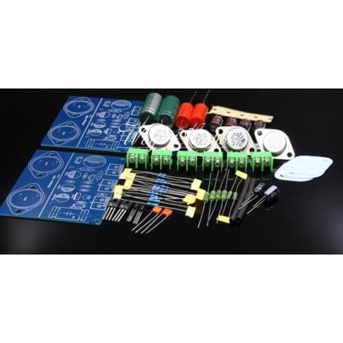 SC HOOD JLH 1969 Gold seal ST2N3055 10W+10W Class A Stereo Amplifier Kit