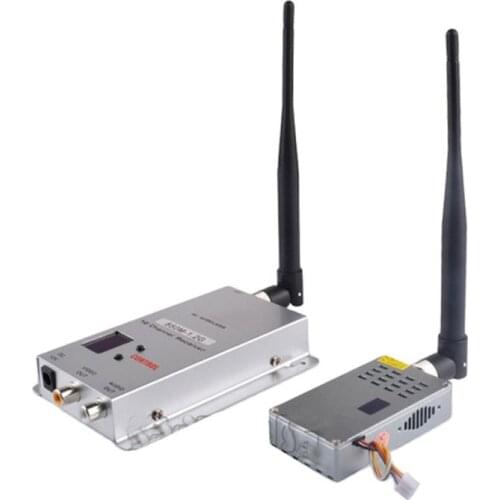 7W 6ch 1.2G Wireless cctv transceiver for cctv 1.2G Video Audio Transmitter image transmission FPV transmitter drone transmitter