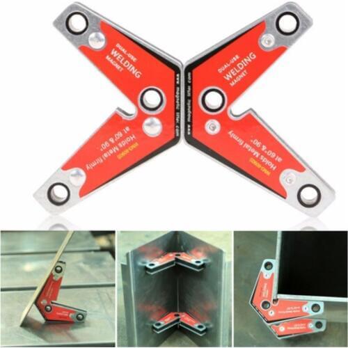 2Pcs MW3-6090S Strong Welding Corner Magnet/Neodymium Magnetic Holder Twin Pack TP-0142