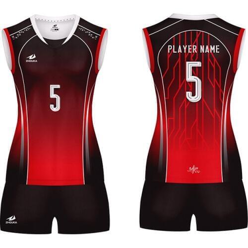 2019 Shirts Volleyball Jersey Rops De Voleibol volleyball Clothes For Girls Voleibol Camisetas Customized Volleyball Uniform