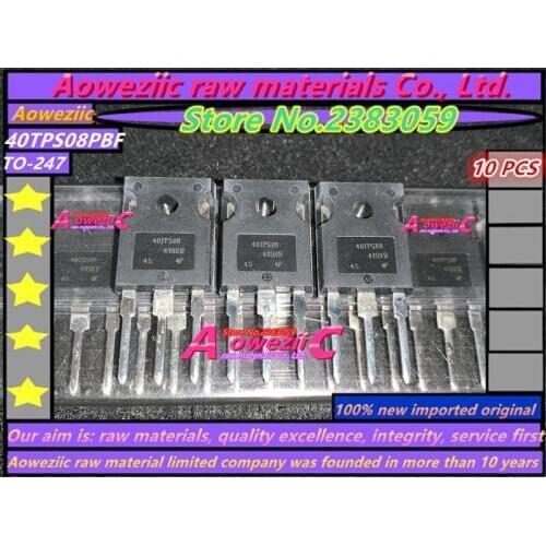 Aoweziic 100% new imported original 40TPS08PBF 40TPS08 TO-247 Thyristor 35A 800V