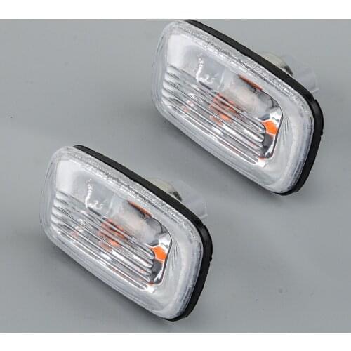 Side Turning Light Fender Maker Signal Lamp Corner Indicator Plastic Fit for Toyota Lexus ES300 Land Cruiser LC80 LC100 Hilux