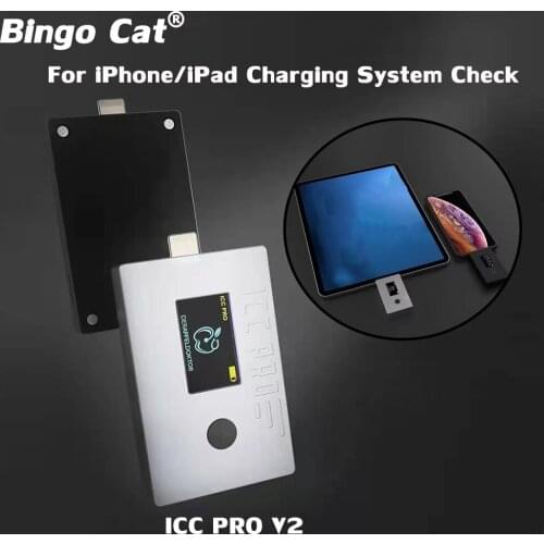 ICC PRO Tester Diagnostic Tool Lightning Flex Cable USB Controller IC Instant Test VCC_MAIN Charging Port Main Power Cable Test