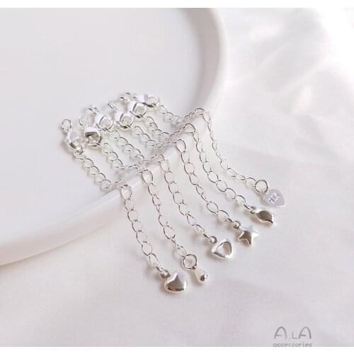 Hazy beauty Silver Chains