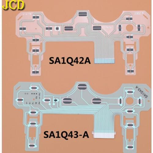 JCD 1PCS For Sony Playstation 2 for PS2 Controller Conductive Film Conducting Film Ribbon Keypad Flex Cable SA1Q42A SA1Q43-A