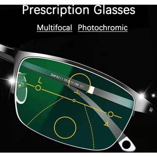 Custom Prescription Glasses Men Progressive Multifocal Reading Glasses astigmatism TR90 customized Eyeglasses