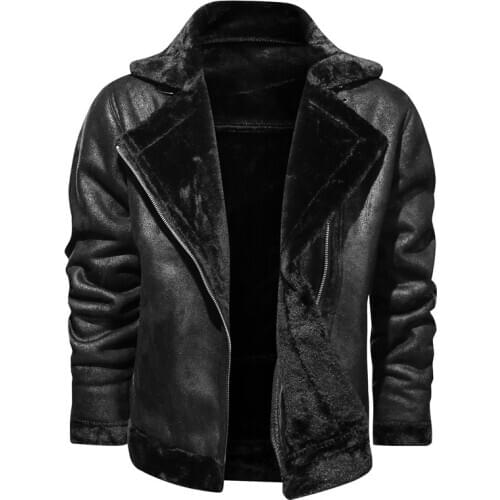 FLY Air Force B3 Fur One Male Fur Coat Genuine Mens Leather Jacket Men Motorcycle Jacket Leather Winter Jackets Coat Bomber