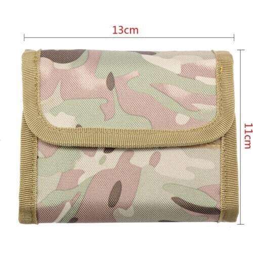 Hunting Tactical 12 Round Foldable Ammo Pouch Ammo Carrier Bag Molle Bullet Shells Holder Rifle Cartridge