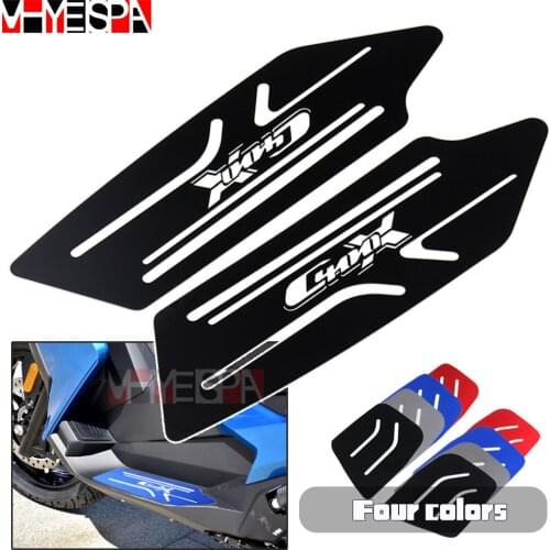 Motorcycle Footboard Steps Motorbike Foot Footrest Pegs Plate Pads For BMW C400X C400 X C400 2019 2020 2021