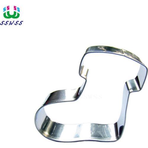 Christmas boots Shape Stainless Steel Small Sugarcraft Cake Decorating Fondant Cutters Tools,Direct Selling