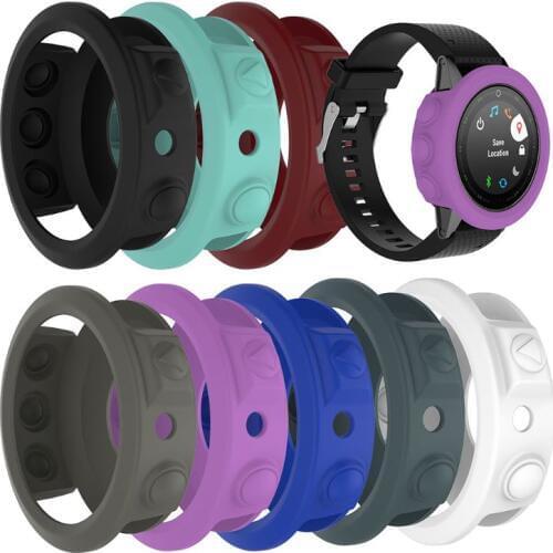 Silicone Protective Case Cover For Garmin fenix 5 Wrist band Bracelet Shell Watch